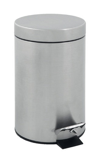 [394503] Poubelle à pédale V-part 3L inox mat