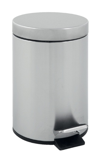 [394504] Poubelle à pédale V-part 5L inox mat