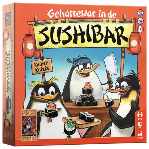 [1398843] Jeu Geharrewar in de Sushibar