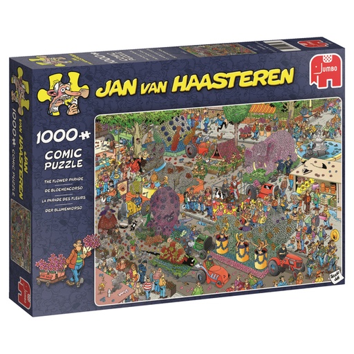 [1400217] Puzzel Jan van Haasteren De Bloemencorso 1000 stukjes