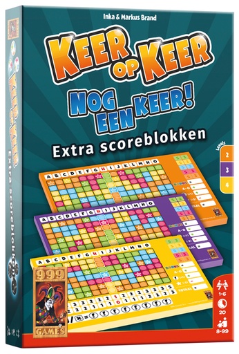 [1406264] Scoreblok Keer op Keer level 2,3 en 4
