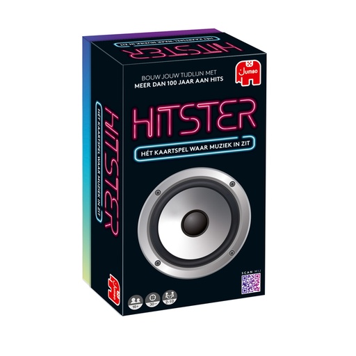 [1407171] Kaartspel Hitster 16+ waar muziek in zit