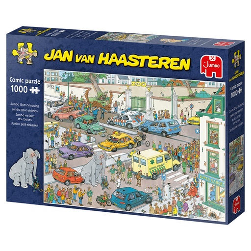 [1407447] Puzzel JvH Santa's Village 1000st