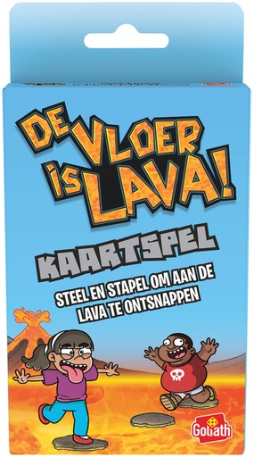 [1421653] Jeu de cartes De Vloer is Lava