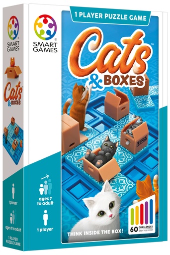 [1421881] Puzzelspel Smart Games Cats & Boxes