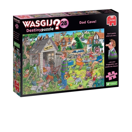 [1422086] Puzzel Wasgij Destiny 28 De Mancave Van Pa! 1000 pièces