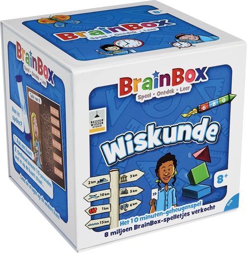 [1422937] Kaartspel Brainbox wiskunde