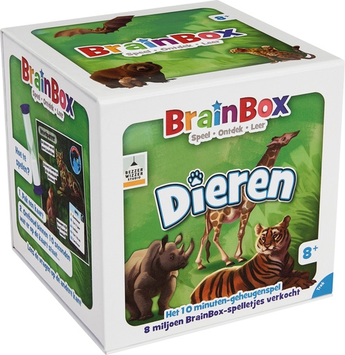 [1422944] Kaartspel Brainbox dieren