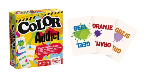 [1423024] Jeu de cartes Cartamundi Color Addict