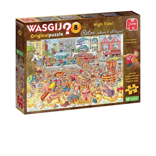 [1423361] Puzzel Wasgij Retro Orginal 8 Vloed 1000 stukjes