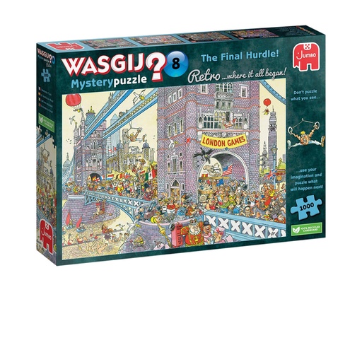 [1423367] Puzzel Wasgij Retro Mystery 8 Laatste Horde 1000 stukjes