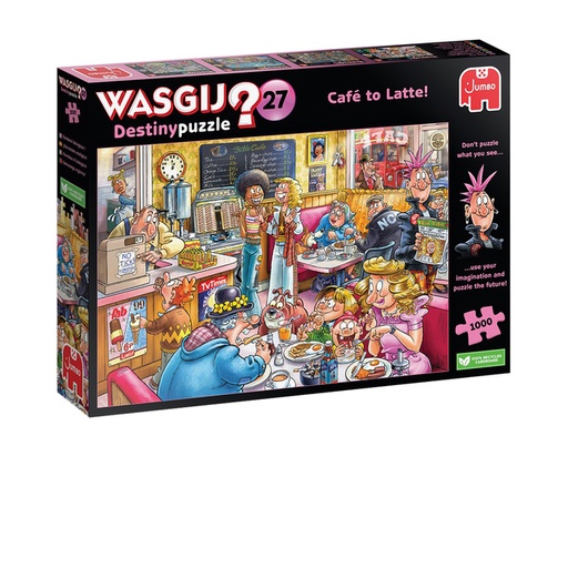 [1429716] Puzzle Wasgij Destiny 27 De Koffieshop! 1000 pièces