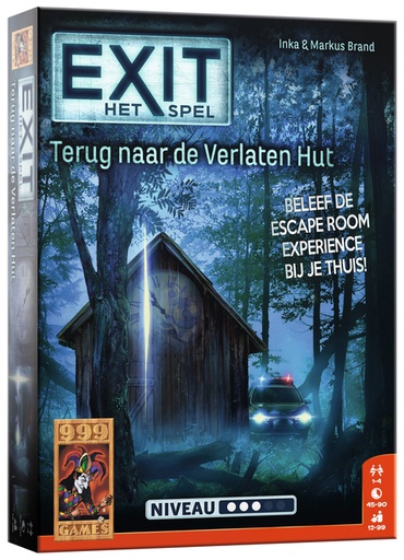 [1429928] Jeu EXIT - Terug naar de Verlaten Hut