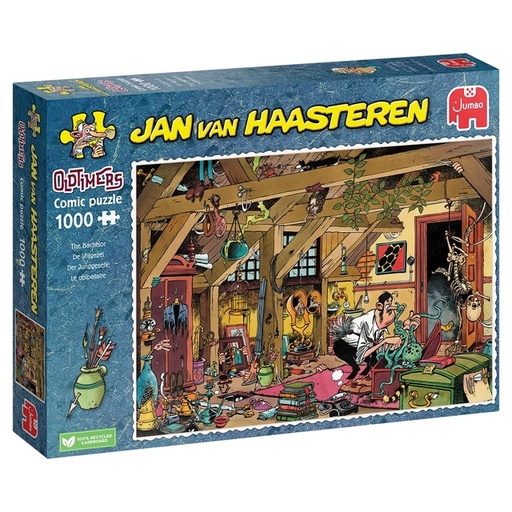 [1430254] Puzzle Jan van Haasteren Oldtimers Le célibataire 1000 pièces