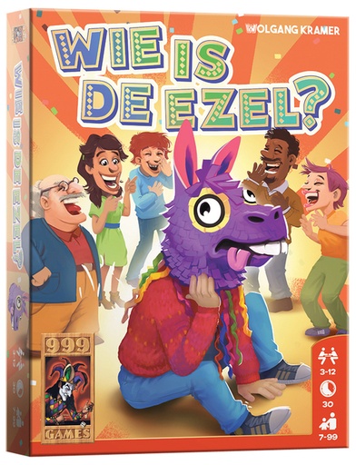 [1431237] Kaartspel Wie is de Ezel?