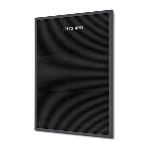 [1433222] Tableau à lettres IEZZY 60x80cm bois noir
