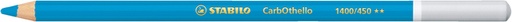 [1434183] Crayon-craie pastel STABILO CarbOthello bleu azur