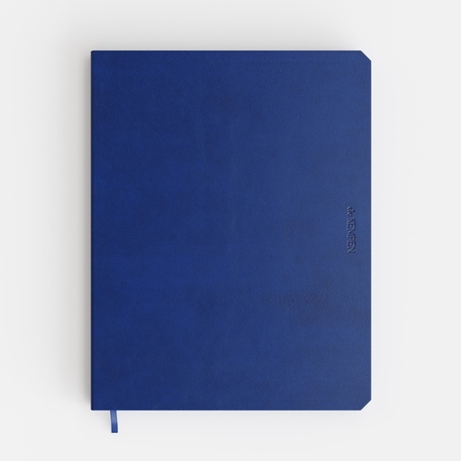 [1434973] Carnet de notes De Kempen Blue Notes 171x220mm uni 192 pages 90g bleu