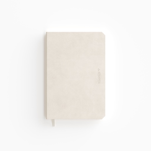 [1434974] Carnet de notes De KEMPEN Cotton Vanilla 110x160mm uni 160 pages 90g blanc