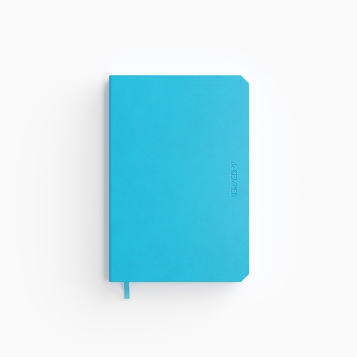 [1434978] Carnet de notes De KEMPEN Limitless 110x160mm ligné 160 pages 90g bleu vif