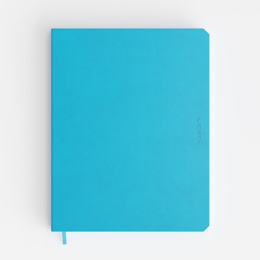 [1434984] Carnet de notes De KEMPEN Limitless 171x220mm uni 192 pages 90g bleu vif
