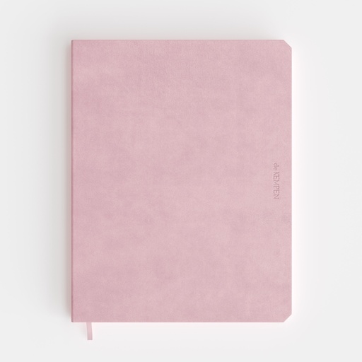 [1435003] Carnet de notes De KEMPEN Brut 171x220mm uni 192 pages 90g rose