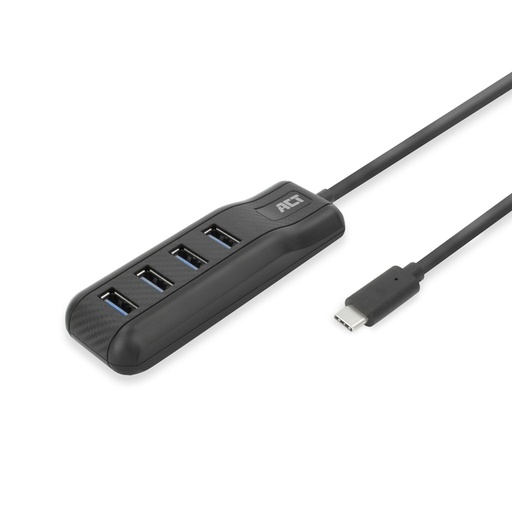 [1434942] Hub ACT USB-C 3.0 4 poorts USB-A