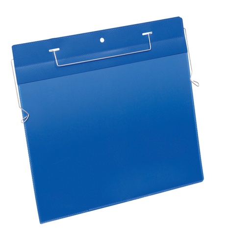 [1433481] Documenthoes Durable A4 met ophangbeugel liggend blauw 50 stuks