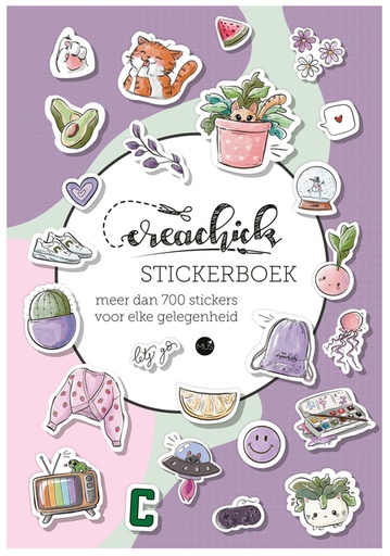 [1434435] Stickerboek CreaChick A5 50 vel