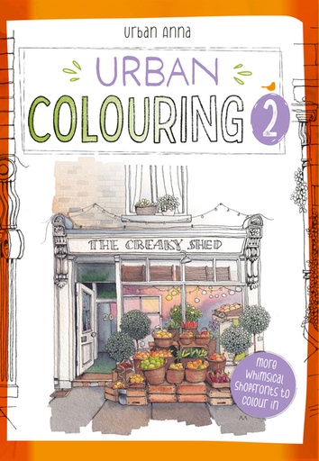 [1434436] Livre de coloriage Urban Colouring 2