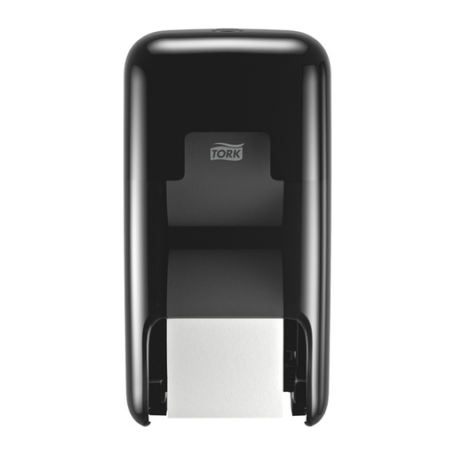 [1435067] Distributeur papier toilette Tork T7 Elevation OptiServe 558040 sans mandrin vertical Duo noir