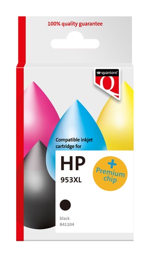 [841104] Cartouche d'encre Quantore alternative pour HP L0S70AE 953XL noir HC