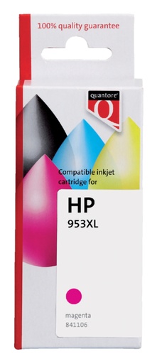 [841106] Cartouche d''encre Quantore alternative pour HP F6U17AE 953XL rouge HC