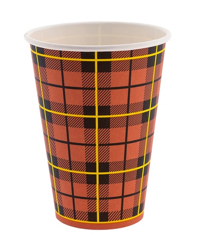 [1430931] Beker 5% IEZZY 180ml karton scotty 100 stuks rood