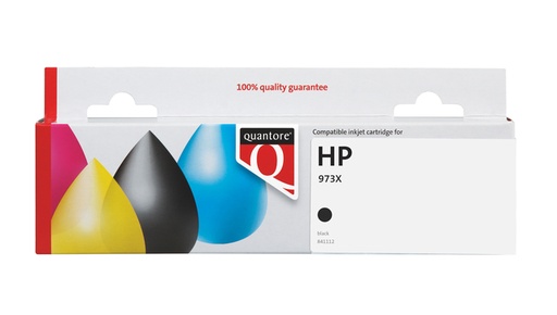 [841112] Inktcartridge Quantore alternatief tbv HP L0S07AE 973X zwart