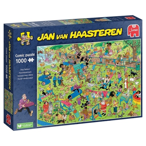 [1433575] Puzzel JvH Hondenparcours 1000st