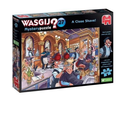 [1433577] Puzzel Wasgij Mystery 27 Vlam In De Pan! 1000st