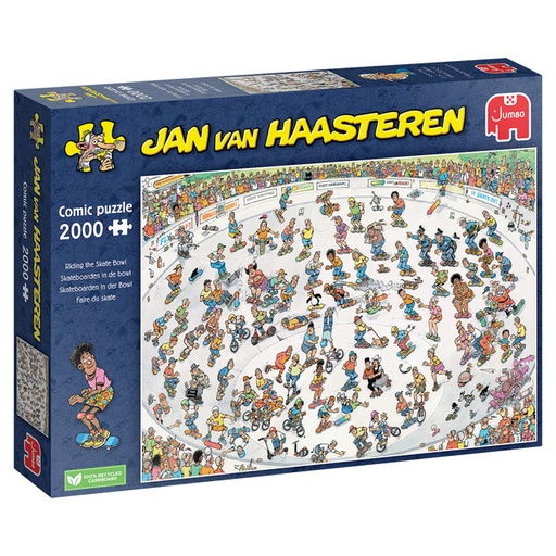 [1430940] Puzzel Jan van Haasteren Skatebowl 2000 stukjes