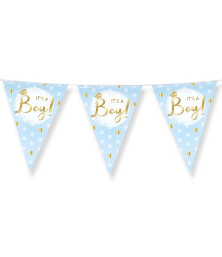 [1435013] Drapeaux Pary Foil It's a boy!