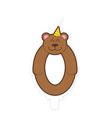 [1435023] Jungle candle 0 Bear