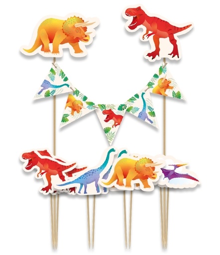 [1435024] Cake decorations Dino