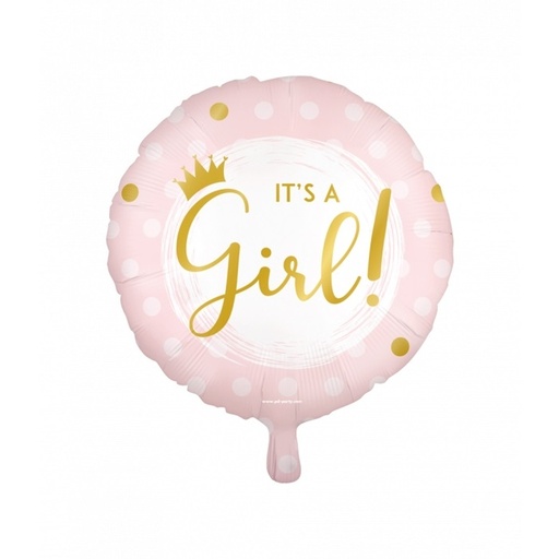 [1432954] Ballon Paperdreams Foil It's a girl!