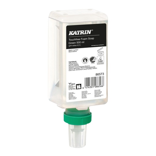 [1429380] Savon mains Katrin Green Touchfree 86573 mousse 500ml