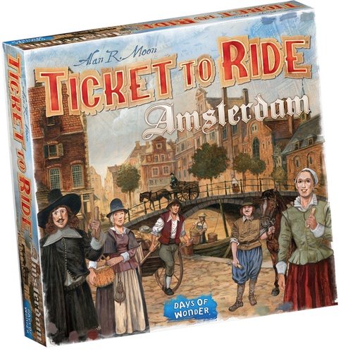 [1429614] Jeu Ticket to Ride Amsterdam NL