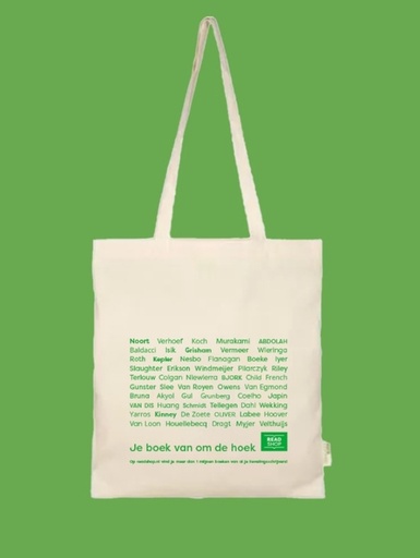 [1434477] Reusable katoenen shopper The Read Shop