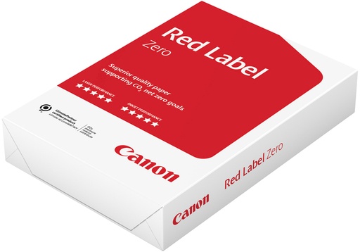 [1433400] Papier copieur Canon Red Label Zero A4 80g blanc 500 feuilles