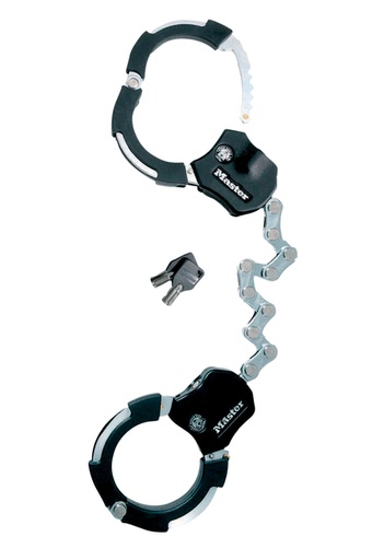 [1434600] Antivol Menottes Master Lock Street Cuff 55cm noir