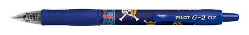 [1434605] Roller encre gel PILOT G2-07 One Piece Medium bleu