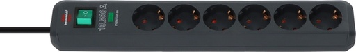 [1435353] Bloc mutiprise Brennenstuhl avec parasurtenseur 6 prises 5m noir