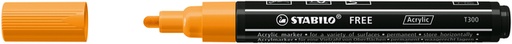 [1435412] Acrylmarker STABILO  Free Acrylic T300 oranje